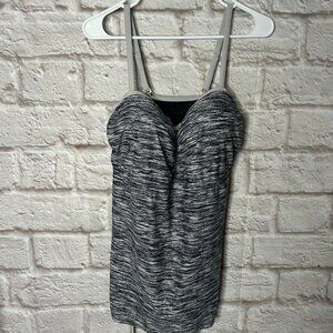 Free Country Plus Size Swim Top Women's Plus Size 16w /‎ 18w